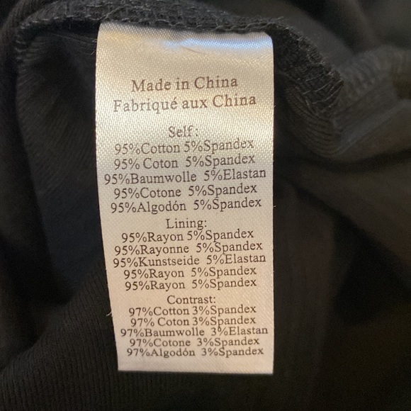 Anthro Porridge Seamed Cross Back Midi Dress in Black size M NWT - Picture 17 of 17